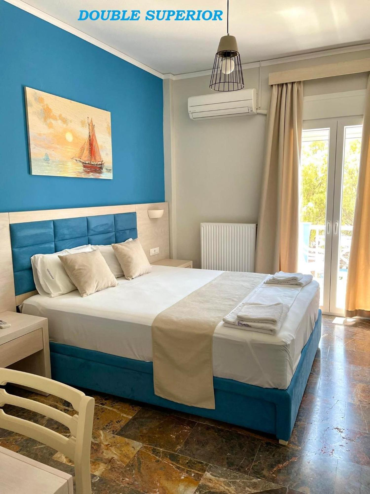 Aphrodite Beach Hotel Vaterá Kültér fotó