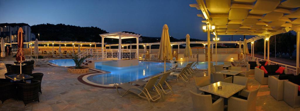 Aphrodite Beach Hotel Vaterá Kültér fotó